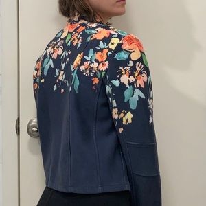 Anthropologie Floral Moro Jacket